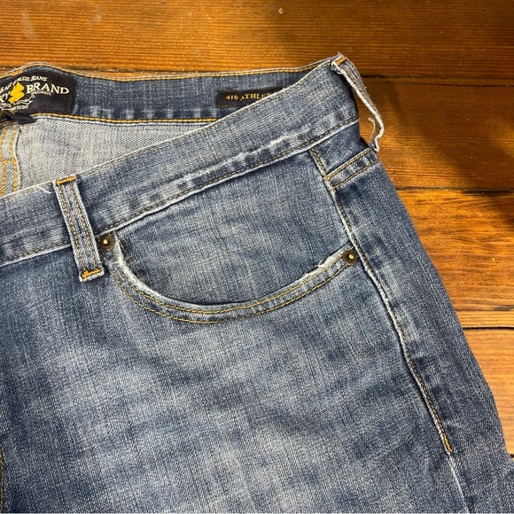 Lucky Brand Men's 410 Straight Blue Jeans 40x32 - Picture 6 of 12